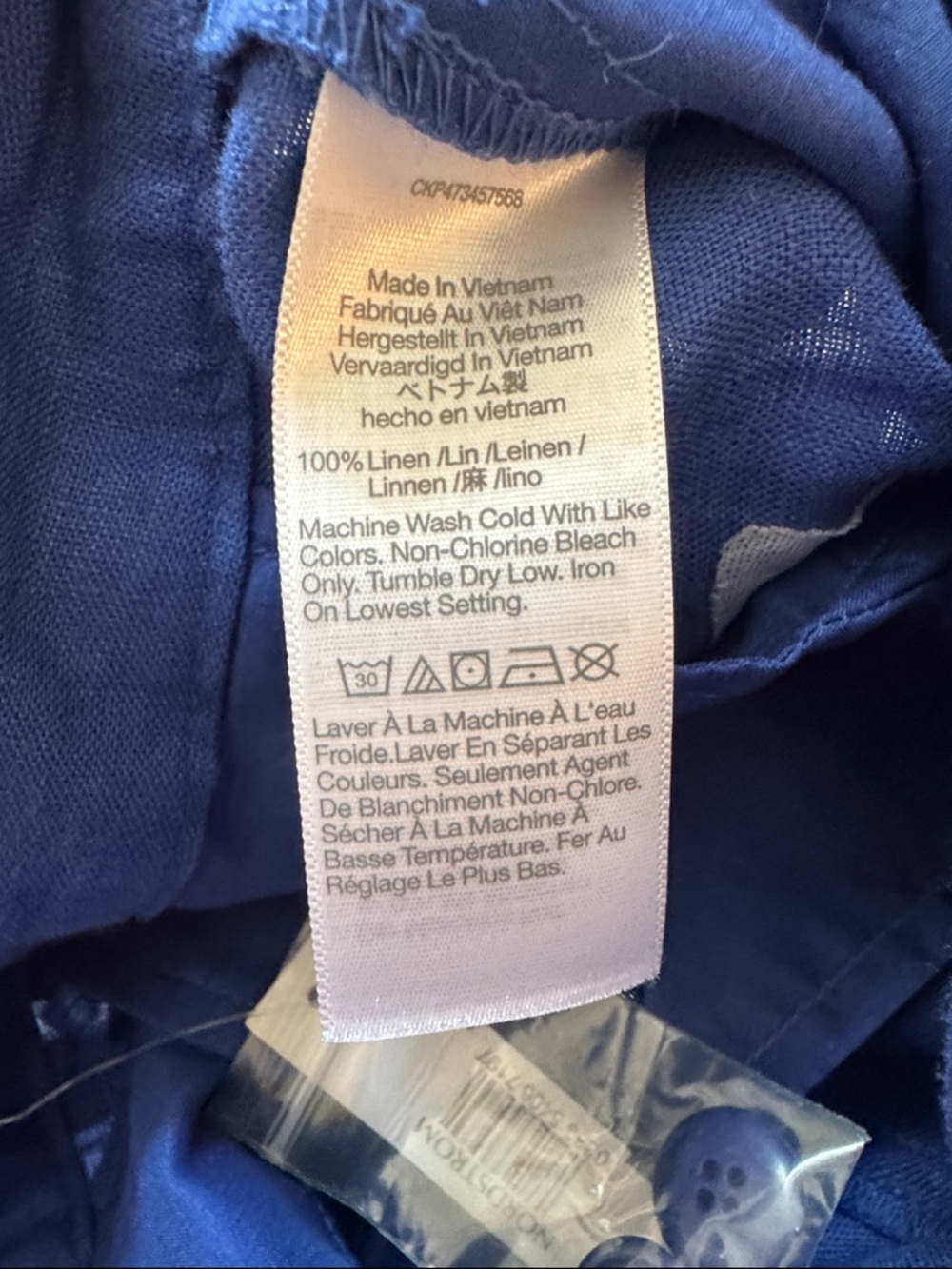 Madewell Harlow Wide-Leg Linen Pant - Picture 7 of 7